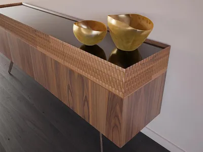 Produktbild von Esszimmer Sideboard Modern Einrichtung Luxus Design Holzschrank Neu