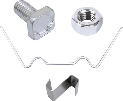 Imagen del producto de Kit de accesorios para cajas registradoras de acero: 400 clips metálicos para recibos