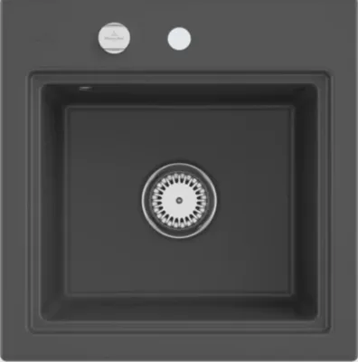 Produktbild von Villeroy & Boch Keramikspüle 335A02i4, Subway Style 50 S Einbauspüle - inkl.