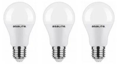 Produktbild von Asalite A60 E27 LED-Lampe 12W 1200lm 6500K 220-240V 3 Stück