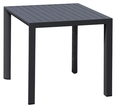 Immagine prodotto di Tavolo Quadrato da Giardino 80x80x75 cm in Alluminio Antracite