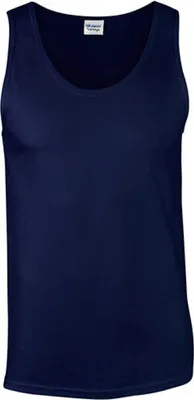 Produktbild von Gildan 64200 | Softstyle Tank Top Herren T-Shirt - Farbe: Navy - Größe: M