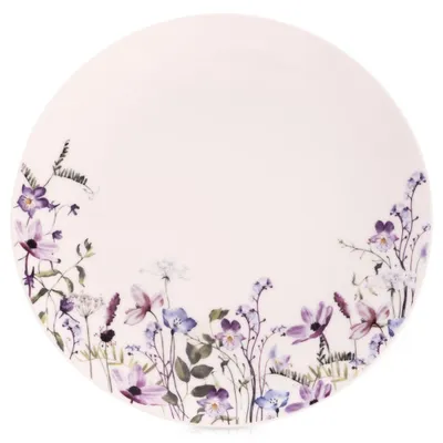 Produktbild von Orion | Essteller - Ø 24 cm - Spülmaschinenfest - Porzellan - Flacher Teller mit Wildblumenmuster