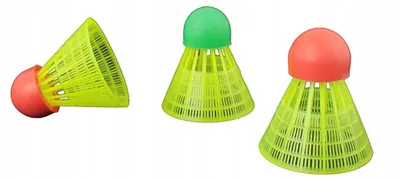 Productafbeelding van Techman - Federbal, Speed Badminton (3-delig) SX1322 (one size) (groen)