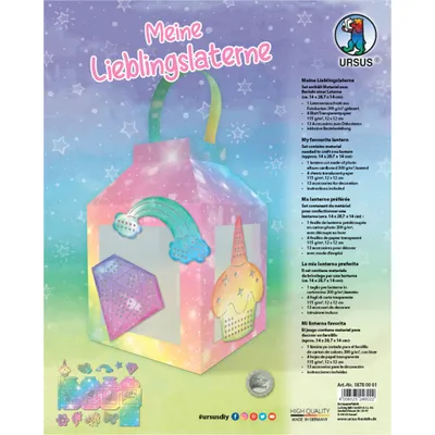 Produktbild von Bastelset Meine Lieblingslaterne Feenstaub, 1 Stück