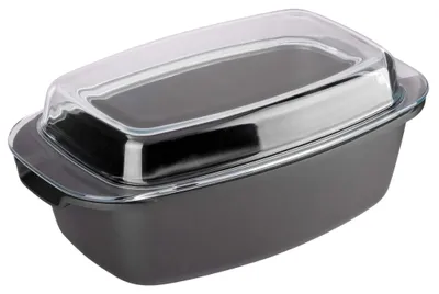 Obrázek produktu pro Pekáč s víkem ze skla, 6L