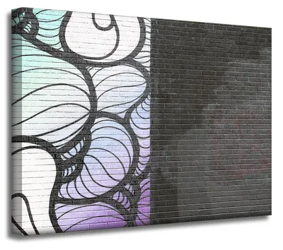Produktbild von Leinwandgemälde Architektur-Wandbild 40x30 cm