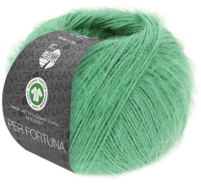 Produktbild von Lana Grossa - Per Fortuna GOTS 0042 helles smaragd