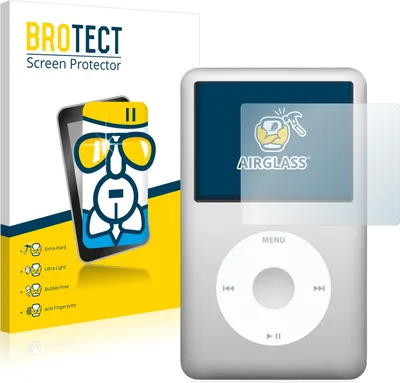 Produktbild von BROTECT Schutzglas für Apple iPod Classic (6. Gen.) Schutzfolie Panzer Folie Glas Display Schutz klar
