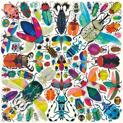 Produktbild von Mudpuppy Puzzle Kaleidoskop-Käfer 500 Teile