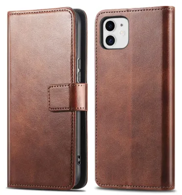 Image de imoshion, étagère de luxe pour Apple iPhone 11 - Marron foncé