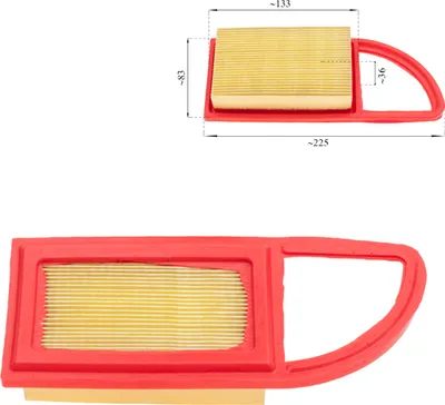Immagine prodotto di STIHL filtro aria originale 42821410300 BR 500,600,700
