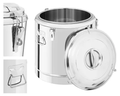Produktbild von Catering-Thermoskanne zum Transport von Lebensmitteln, Stahl, 50L