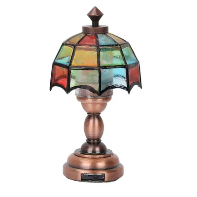 Obrázek produktu pro Příslušenství pro domeček pro panenky, LED lampa pro domeček pro panenky, Ozdoba pro domeček pro panenky, Mini lampa pro domeček pro panenky, Mini LED lampa