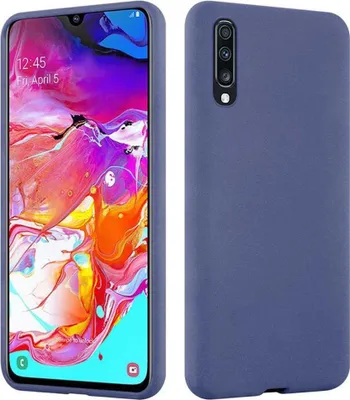 Obrázok produktu pre Cadorabo ochranné puzdro pre Samsung Galaxy A70 / A70s v modrom puzdre na mobilný telefón TPU Etui Cover Case