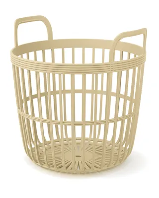 Produktbild von NABBI Universalkorb aus Kunststoff mit Griffen IKPIO430 43 cm - Beige