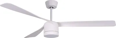 Zdjęcie produktu dla Energooszczędny wentylator sufitowy z oświetleniem LED i pilotem Peregrine White 142 cm