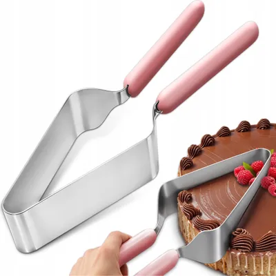 Produktbild von Kuketo | Tortenheber & Kuchenschaufel XXL Aus Edelstahl – Messer Zum Portionieren, Schneiden & Servieren Von Kuchen & Torten