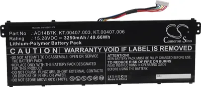 Produktbild von vhbw Akku kompatibel mit Acer Nitro 5 AN515-42-R8DY, AN515-42-R9G7, AN515-42-R7TX, AN515-42-R84J Notebook (3250 mAh, 15,28 V, Li-Polymer)