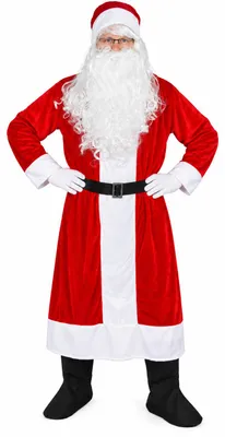 Produktbild von Premium Weihnachtsmann Mantel, 6-teilig, Gr. M/L-XXXXL, Größe:XL/XXL
