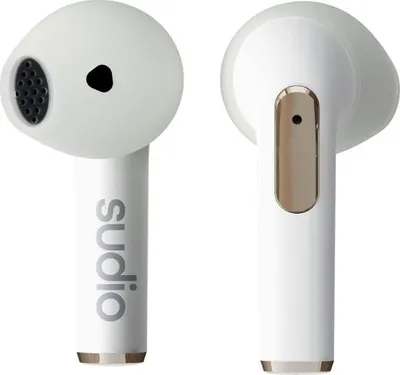 Produktbild von Sudio N2 White, True Wireless Stereo (TWS), Anrufe/Musik, 42,12 g, Kopfhörer, Weiß