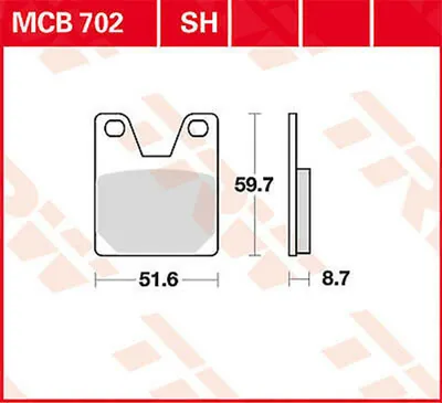 Immagine prodotto di TRW Set di pastiglie freno MCB702 YZF-R1 RN01
