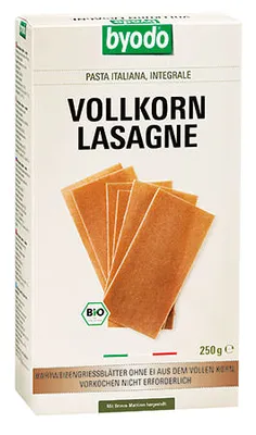 Produktbild von Pasta - Lasagne Vollkorn 250g