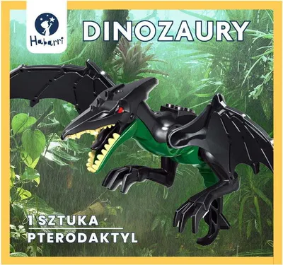 Produktbild von Großer schwarzer Dinosaurier - Pterodactyl