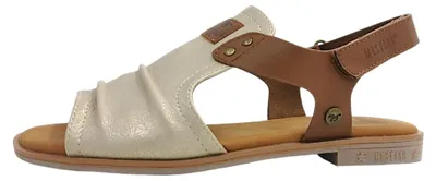 Productafbeelding van Mustang  Damenschuhe Sandalette Beige Freizeit