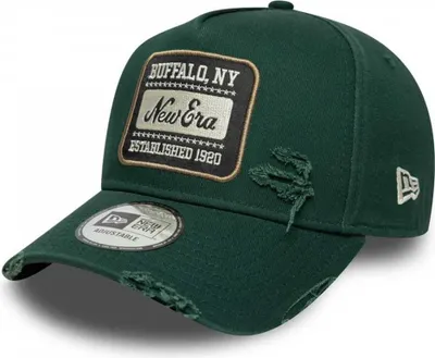 Immagine prodotto di Cappello Trucker New Era A-Frame - PATCH WASH verde scuro