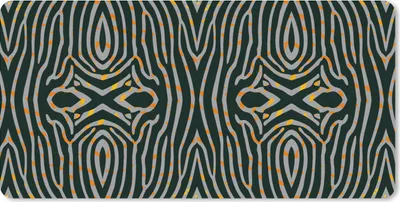 Produktbild von MuchoWow® Schreibtischunterlage Zebra - Tiermuster - Muster 80x40 cm - XXL Mauspad - Gaming Mauspad
