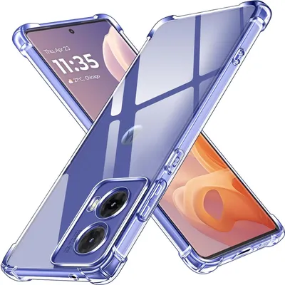 Produktbild von Für Motorola Moto G85 5G Schock TPU Schutz Hülle Handy Hülle Cover Transparent