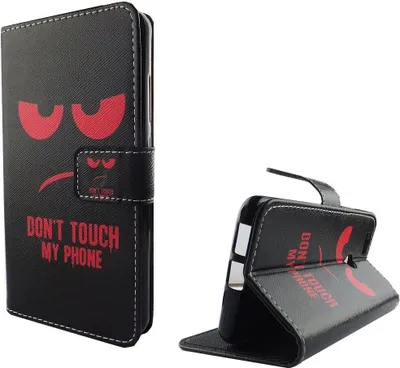 Produktbild von Dont Touch My Phone Handyhülle Huawei Nova Klapphülle Wallet Case