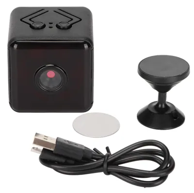 Obrázek produktu pro Mini kamera s Wi-Fi, rozlišením 4K HD, detekcí pohybu, smyčkovým nahráváním, nočním viděním a mikrokamerou pro venkovní domácí dohled
