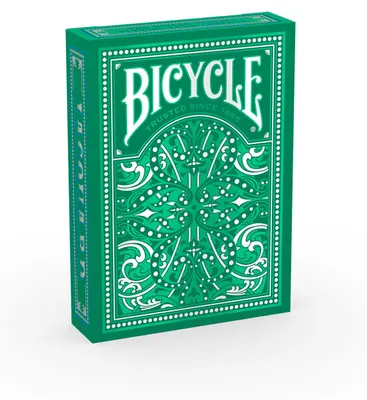 Obrázek produktu pro Bicycle Jacquard, 56 kusů, Zelená, 1 věž/věží, 4 rok/roky, Chlapec/děvče, Dospělí