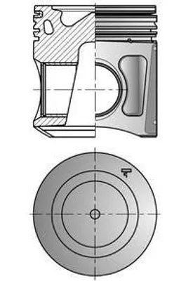 Obrázok produktu pre Piest KOLBENSCHMIDT 41478600