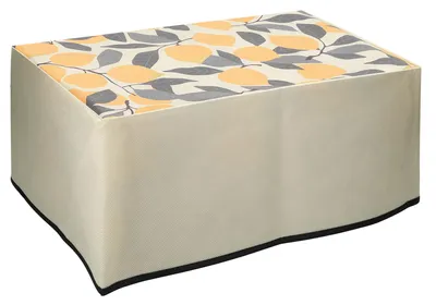 Produktbild von kwmobile Cover kompatibel mit DeskJet 4120e / DeskJet 4155e / 4220e - Tasche Hülle Drucker - Staubschutzhülle Schutzhaube Schutzhülle - Gelb Grün