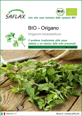 Immagine prodotto di SAFLAX  -- Origano - 1500 semi - Origanum
