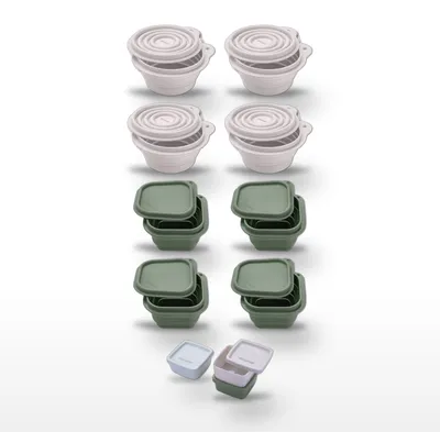 Image de Lot de 11 boîtes hermétiques avec 3 boîtes à sauce Fackelmann Storage