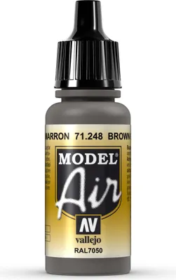 Produktbild von Model Air Vallejo 71248 Braun Grau 17ml Airbrush Farbe
