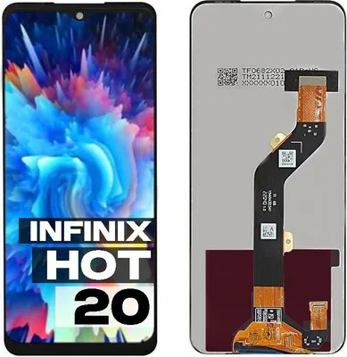 Zdjęcie produktu dla Oryginalny wyświetlacz LCD i ekran dotykowy, zamiennik ekranu do Infinix Hot 20 5G X666 IPS REF, części zamienne do smartfonów