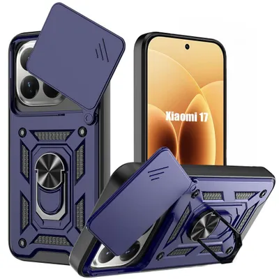 Image de Coque pour Xiaomi 17, Antichoc avec Protection Caméra Anti-Rayures - Bleu Marine