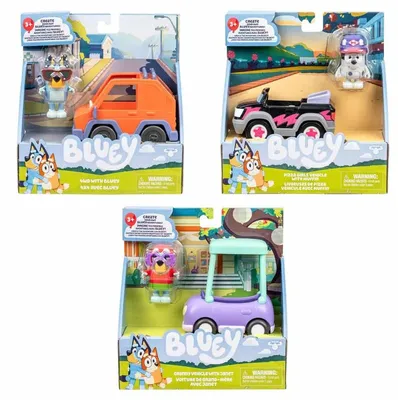 Produktbild von Fahrzeug-und Spielfiguren-Set Bluey
