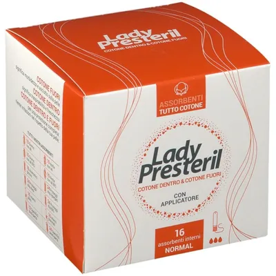 Immagine prodotto di Lady Presteril Assorbenti Interni Normal 16 Pezzi