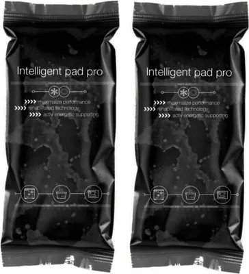 Zdjęcie produktu dla 2x zimne i ciepłe okłady czarne – WYPRODUKOWANE W NIEMCZECH – zestaw poduszek chłodzących 29 x 12 cm – uniwersalne poduszki chłodzące i rozgrzewające, poduszki żelowe
