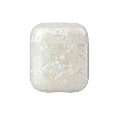 Image de Housse de protection pour AirPods - Cristal blanc