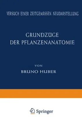 Obrázek produktu pro Grundzüge der Pflanzenanatomie