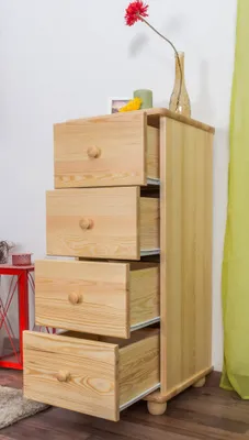 Produktbild von Schubladenkommode Kiefer 40 cm breit
