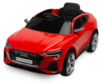 Toyz Audi e-tron Sportback Kinder-Elektroauto, Rot, lizenziert, 3–8 Jahre