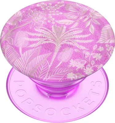 Image de PopSockets PlantCore Grip Tan Lines Vivid Pink